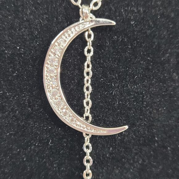 Lili Claspe | Jewelry | Lili Claspe Rope The Moon Lariat  Lili Claspe Silver Rope The Moon Star Lariat Necklace